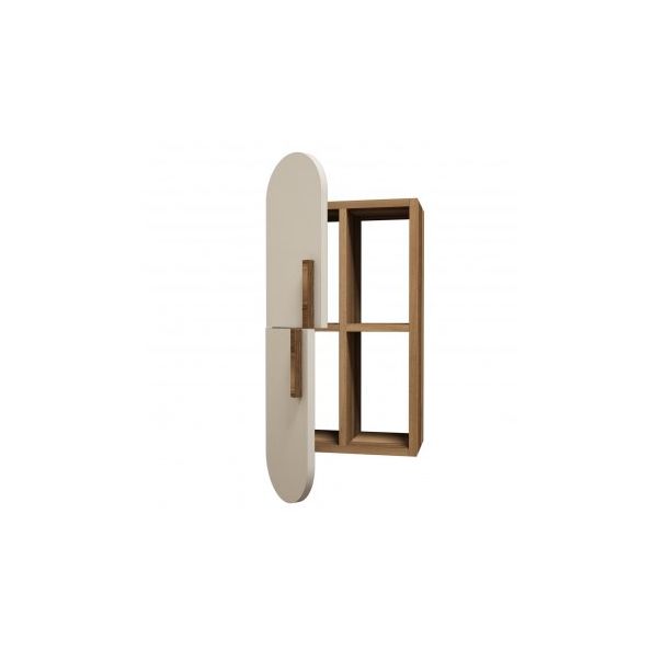 HANAH HOME Zidna polica Rose Walnut Cream - 194505