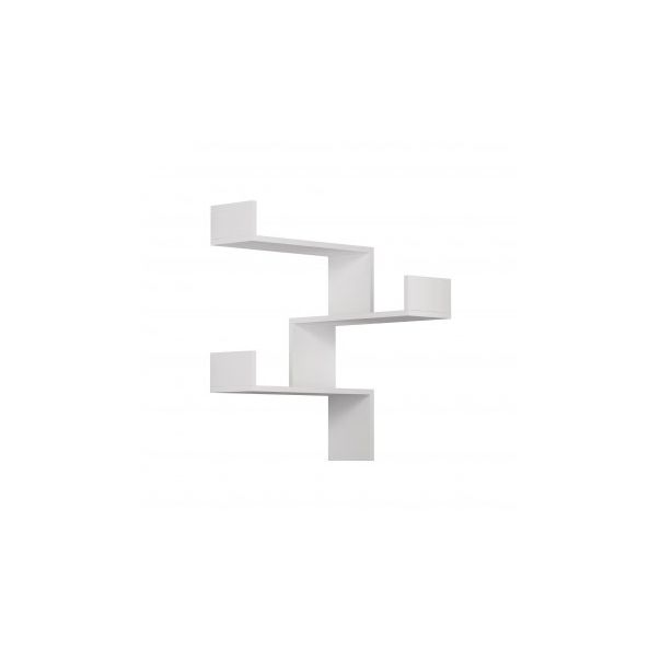 HANAH HOME Zidna polica Luksa White - 194522