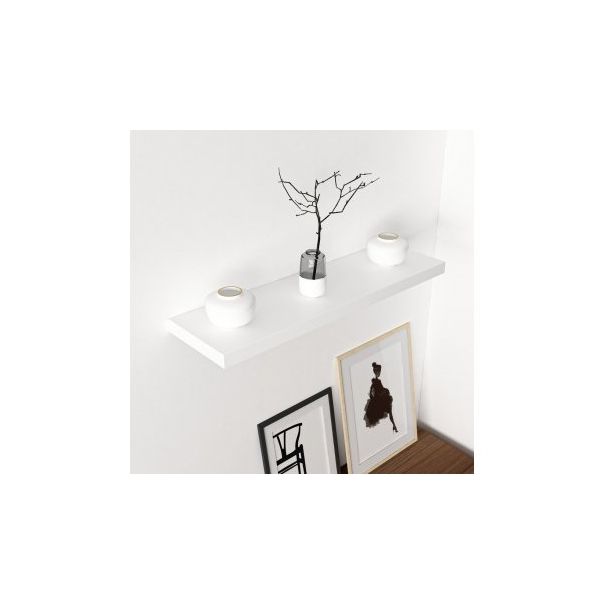 HANAH HOME Zidna polica Gizli 80, bela - 194547