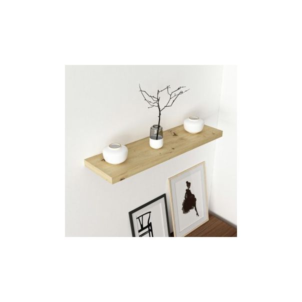 HANAH HOME Zidna polica Gizli 80, bela - 194547