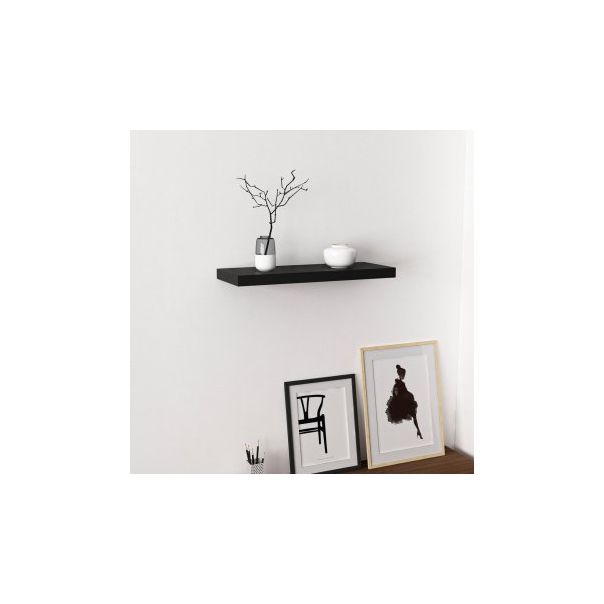 HANAH HOME Zidna polica Gizli 60, crna - 194551