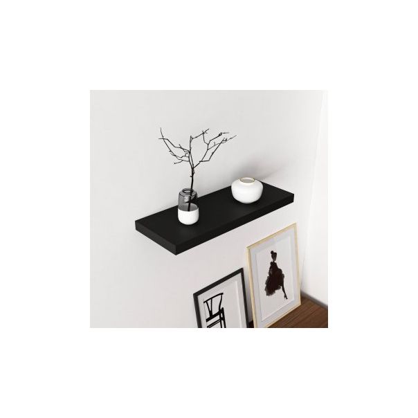 HANAH HOME Zidna polica Gizli 60, crna - 194551