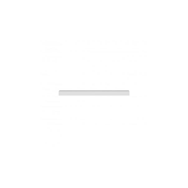 HANAH HOME Zidna polica Gizli 60, bela - 194555-1