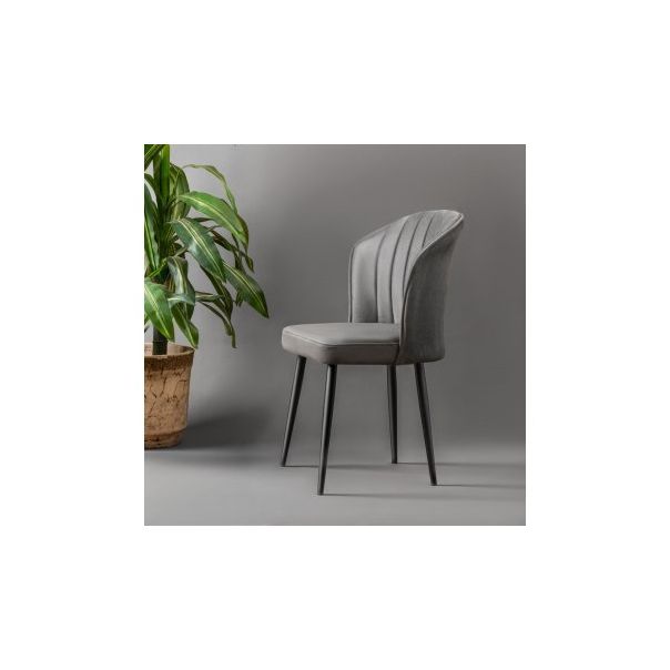 HANAH HOME Stolice Rubi Grey - 194870