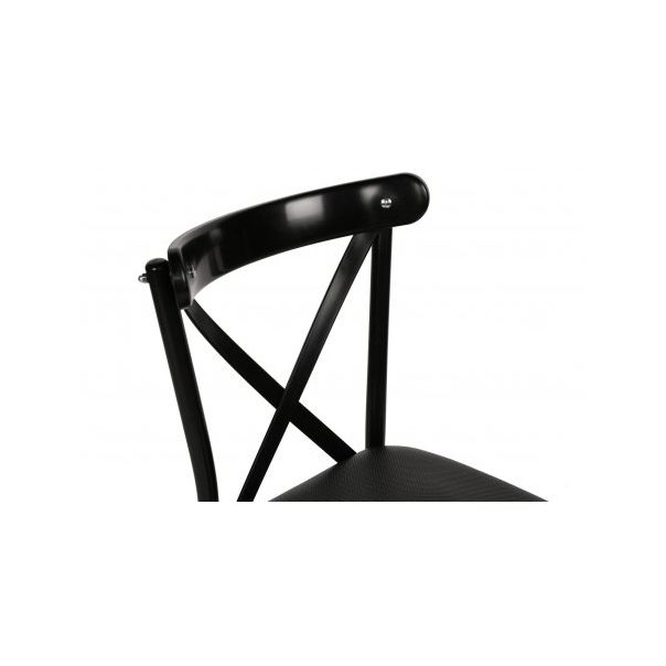 HANAH HOME Set trpezarijskih stolica 4/1 Ekol 1331, crna - 194872