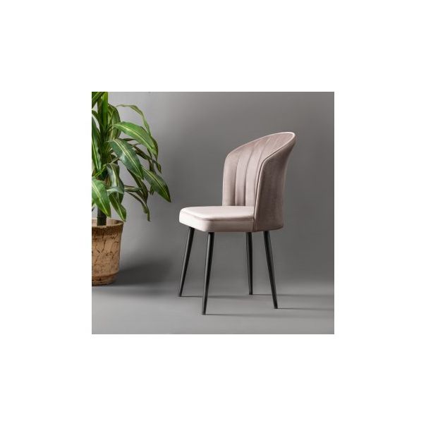 HANAH HOME Stolice Rubi Cappuccino - 194895