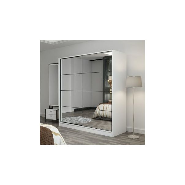 HANAH HOME Klizni ormar Kale 3161, bela - 194927