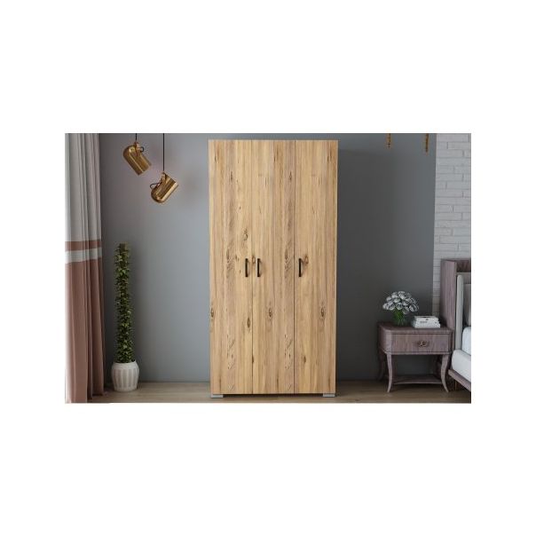 HANAH HOME Garderober Feraye 3 Kapakli Atlantic Pine - 194966