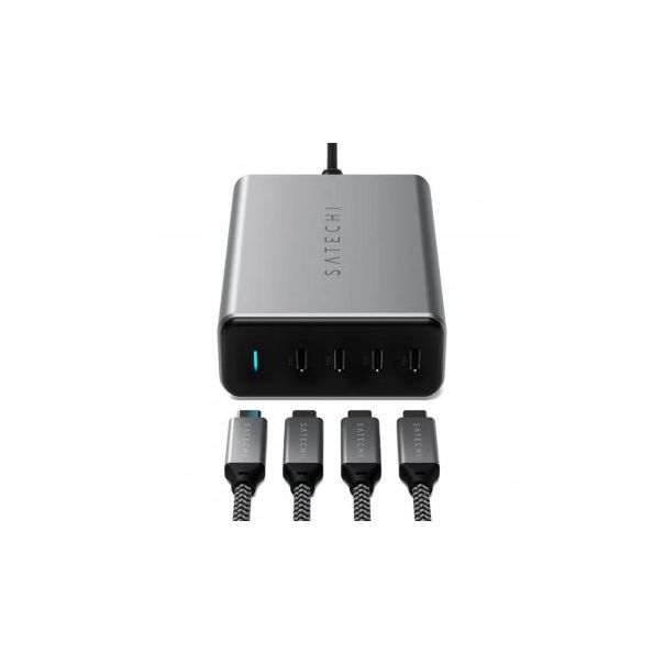 SATECHI Punjač sa 4 porta USB-C 165W ST-UC165GM-EU - 194971