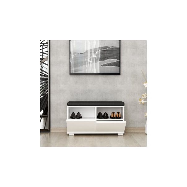 HANAH HOME Cipelarnik Drago White - 195013