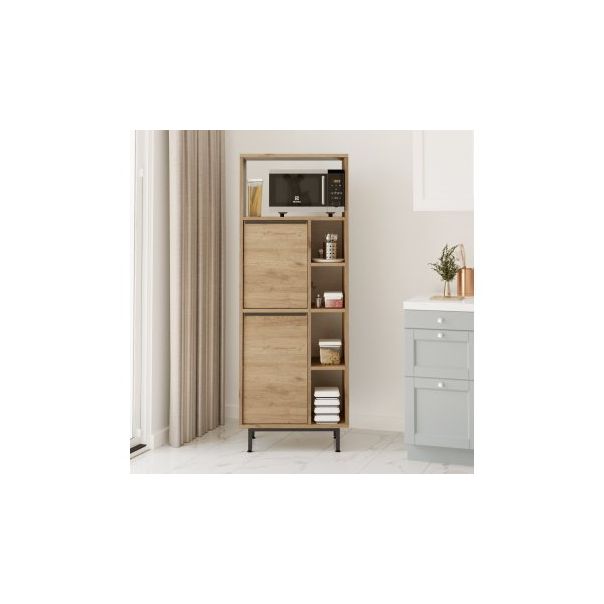 HANAH HOME Kuhinjska vitrina On10A-S, braon - 195022