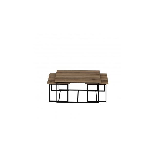 HANAH HOME Set klub stolova Levada, braon - 195065