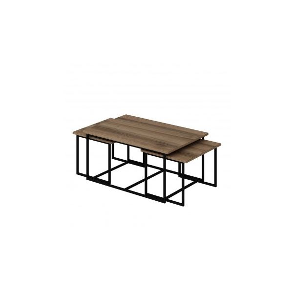 HANAH HOME Set klub stolova Levada, braon - 195065