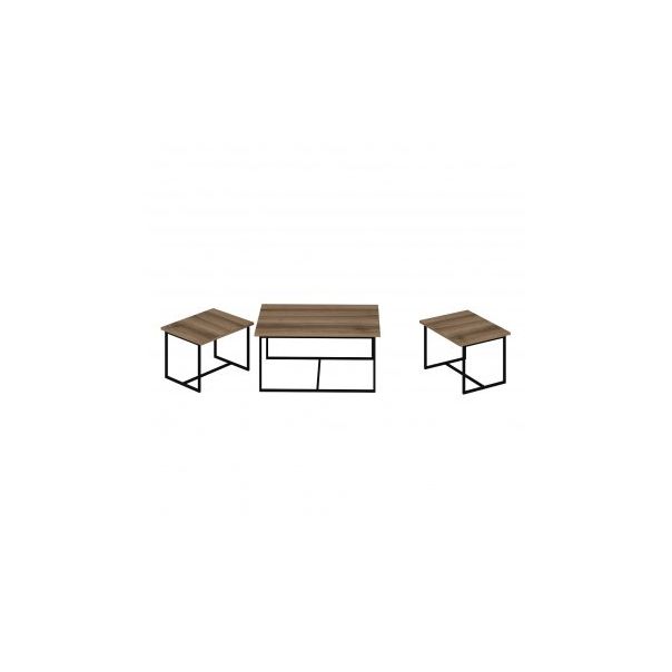 HANAH HOME Set klub stolova Levada, braon - 195065