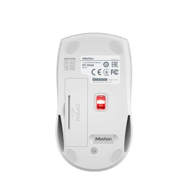 MEETION R560 BEŽIČNI Miš 2.4GHZ, BELI - EP3251556