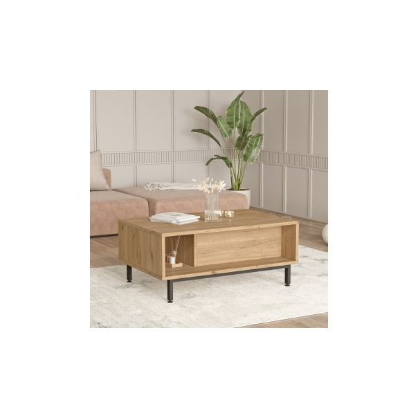 HANAH HOME Klub sto On2-Su, krem - 195138