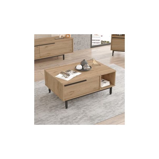 HANAH HOME Klub sto On2-S, krem - 195139