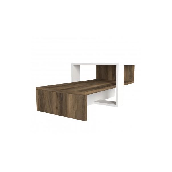 HANAH HOME Sto za dnevnu sobu Chain White Walnut - 195151