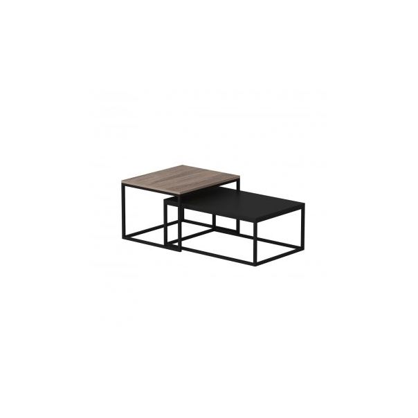 HANAH HOME Sto za dnevnu sobu Leka Black - 195152