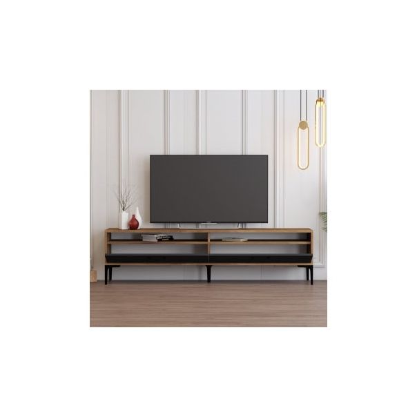 HANAH HOME TV komoda Istanbul 2, braon/antracit - 195263