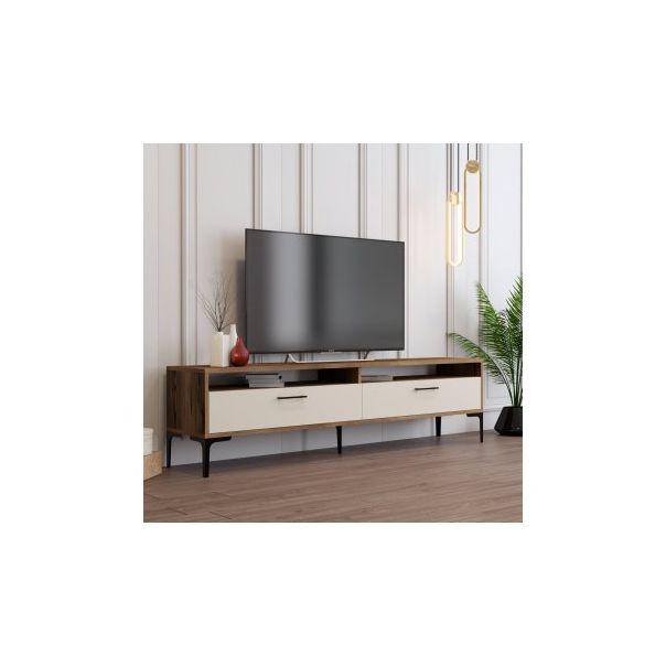 HANAH HOME TV komoda Istanbul 2, braon/krem - 195265