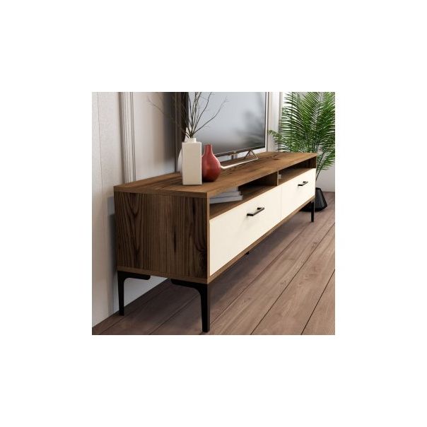 HANAH HOME TV komoda Istanbul 2, braon/krem - 195265