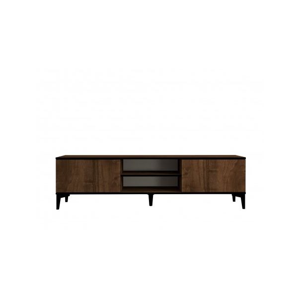 HANAH HOME TV komoda Erem, braon/crna - 195283