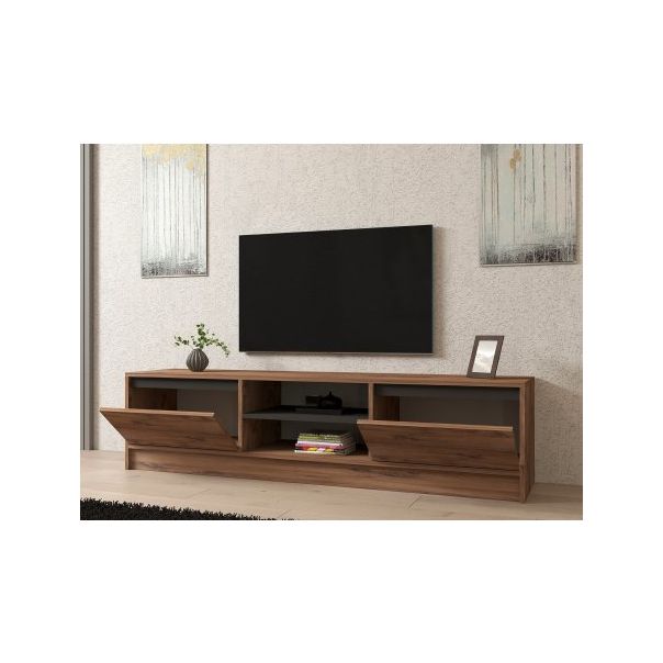 HANAH HOME TV polica Isıl Atlantic Pine Anthracite - 195284