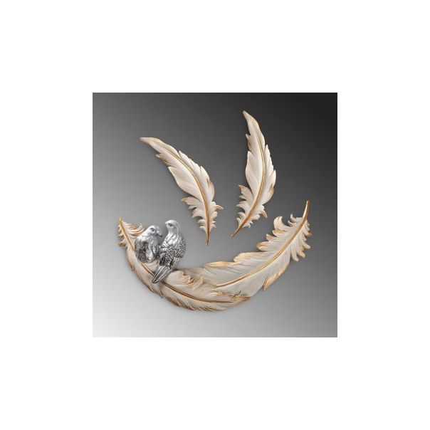 WALLXPERT Zidna dekoracija Love Birds 2 - 195920