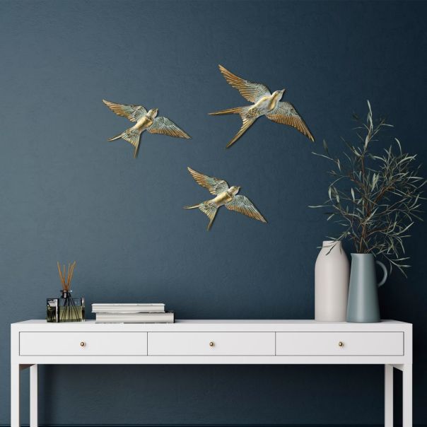 WALLXPERT Zidna dekoracija Flying Swallow 1 - 195928
