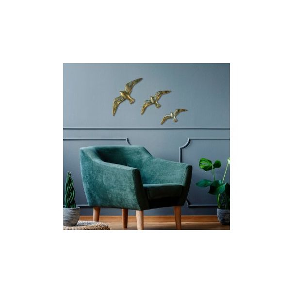 WALLXPERT Zidna dekoracija Flying Seagulls 1 - 195929