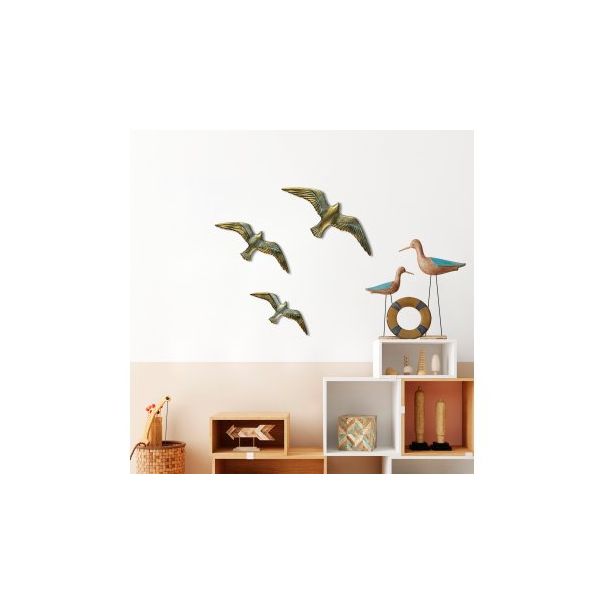 WALLXPERT Zidna dekoracija Flying Seagulls 1 - 195929