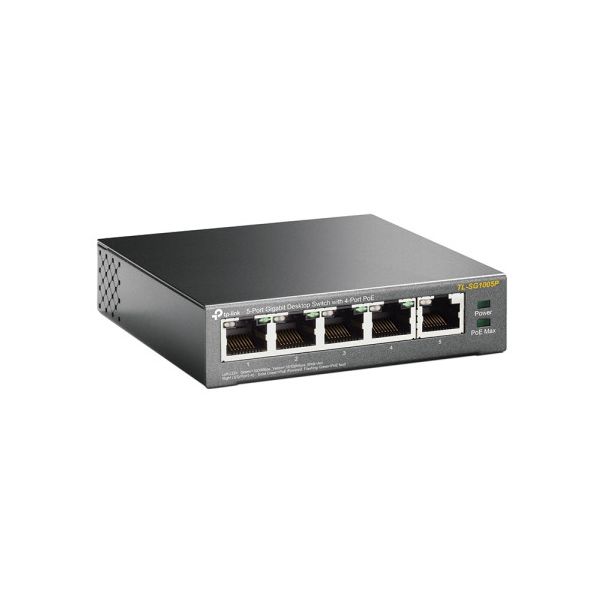 TP LINK LAN Switch TP-LINK TL-SG1005P 10/100/1000 5port (4 PoE) - 60575