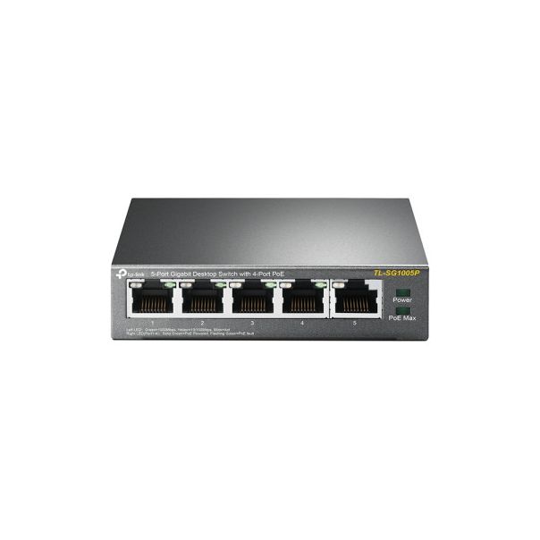 TP LINK LAN Switch TP-LINK TL-SG1005P 10/100/1000 5port (4 PoE) - 60575