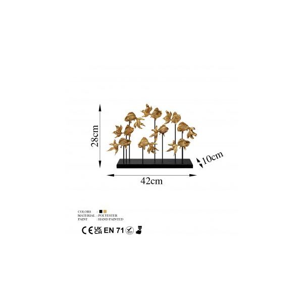 WALLXPERT Stona dekoracija GOLDFISH 1 - 196019