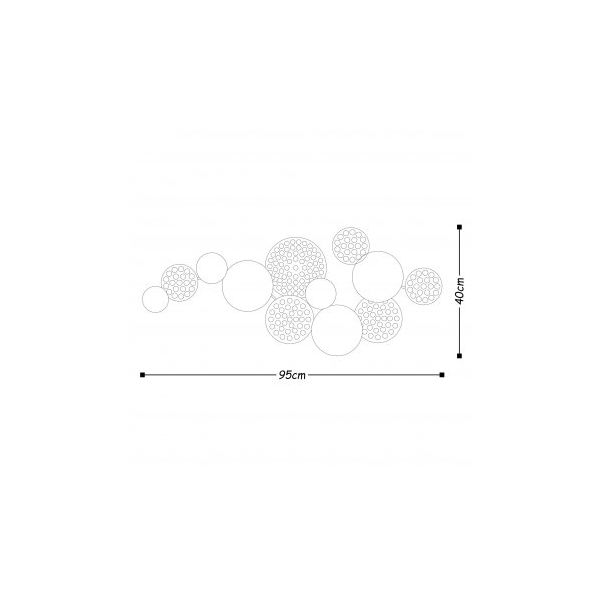 WALLXPERT Zidna dekoracija Aurora 2 - 196041