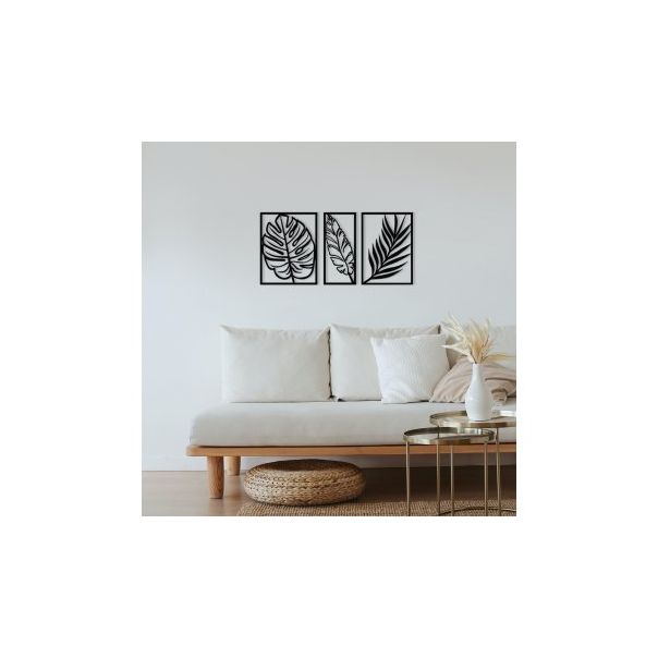 WALLXPERT Zidna dekoracija Leaf2 Metal Decor - 196044