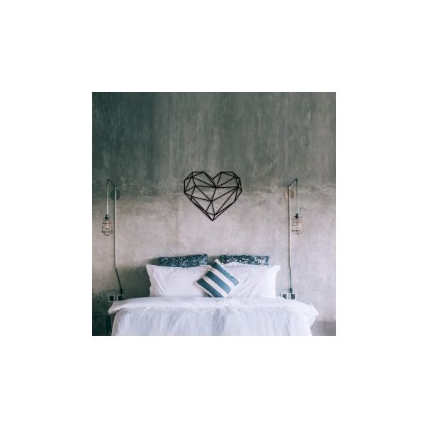 WALLXPERT Zidna dekoracija Heart Metal Decor - 196047
