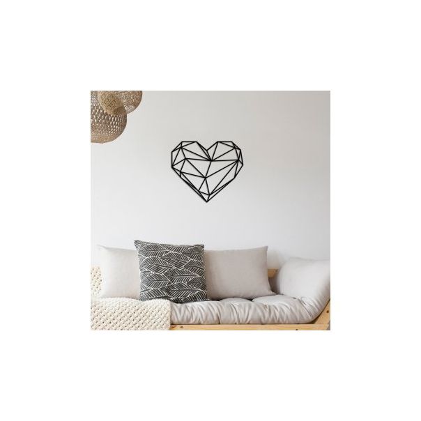 WALLXPERT Zidna dekoracija Heart Metal Decor - 196047