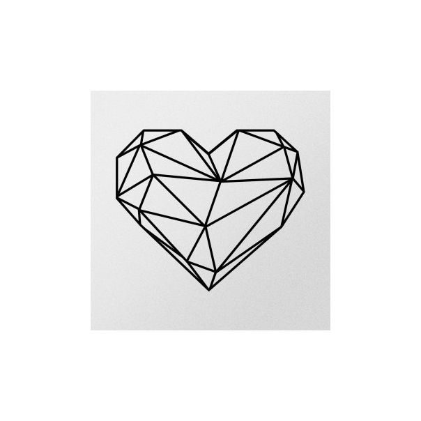 WALLXPERT Zidna dekoracija Heart Metal Decor - 196047