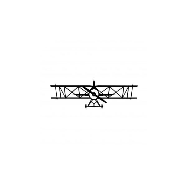 WALLXPERT Zidna dekoracija Airplane - 196048