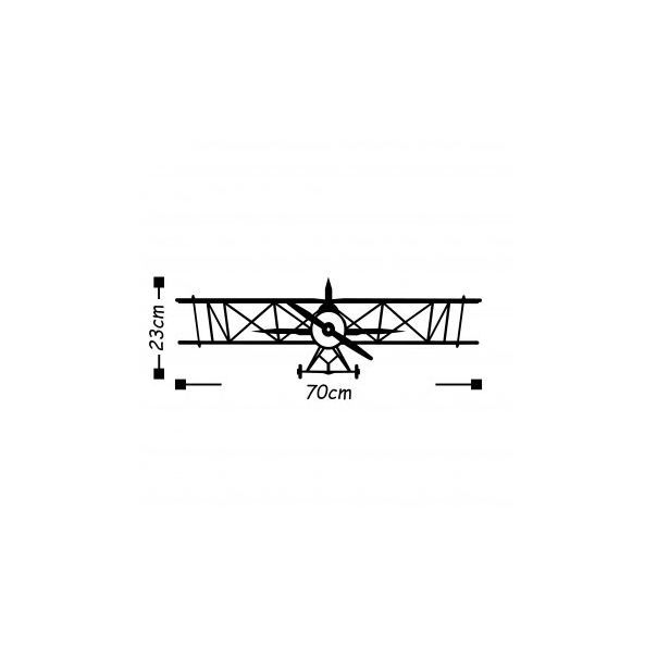 WALLXPERT Zidna dekoracija Airplane - 196048