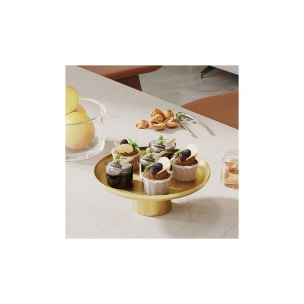 WALLXPERT Stona dekoracija Nısıros B Gold - 196060-1