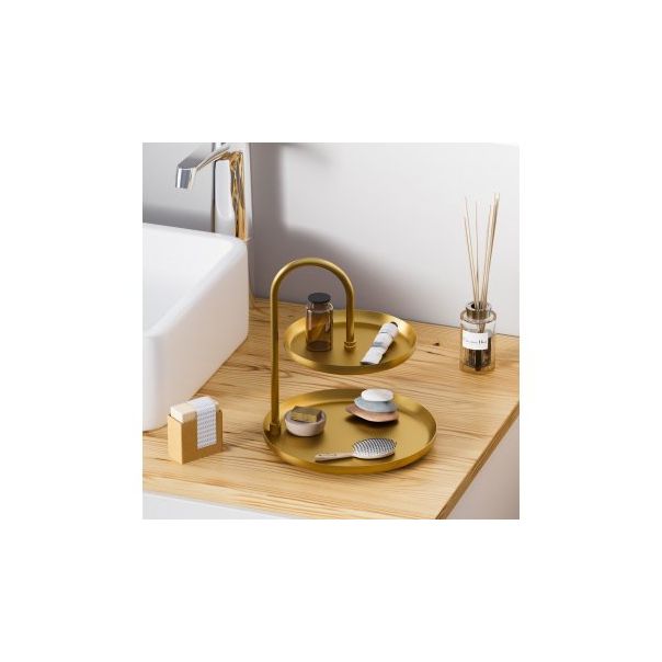 WALLXPERT Stona dekoracija Kormen B Gold - 196061