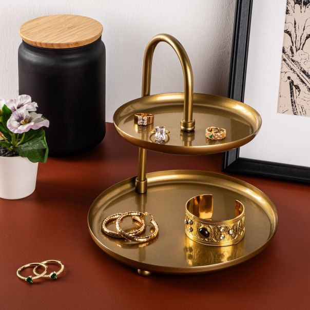 WALLXPERT Stona dekoracija Kormen B Gold - 196061