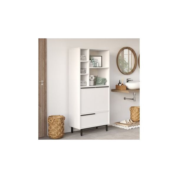 HANAH HOME Kupatilski ormarić On9C-W, bela - 196311