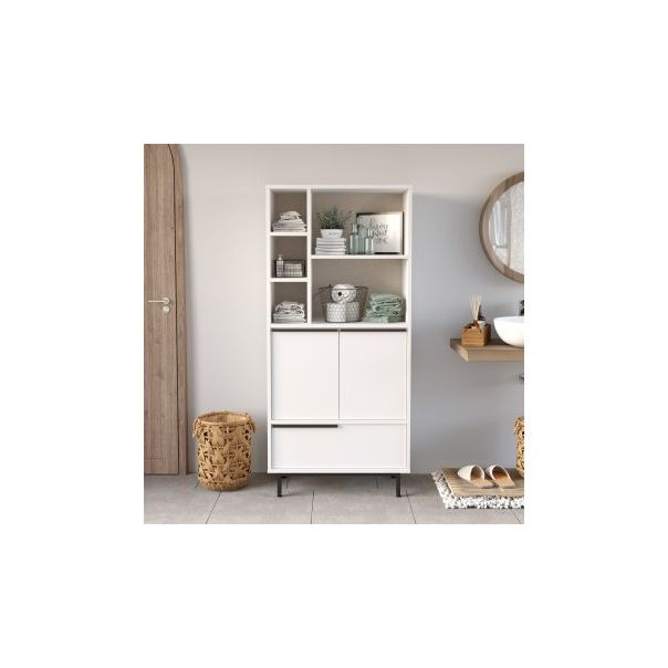 HANAH HOME Kupatilski ormarić On9C-W, bela - 196311