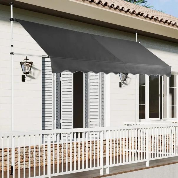 Montelux Easy 350x120cm Siva Balkonska Tenda - EP3077411