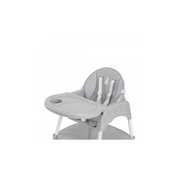 HANAH HOME Hranilica za bebe 3u1, siva - 196625