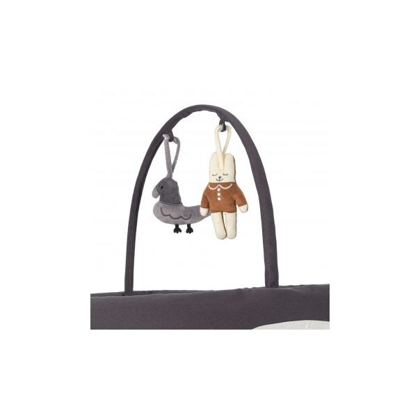 WALLXPERT Kolevka za bebe Go With Me Grey - 196627